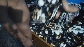 First time girlfriend gives a deepthroat in her own room