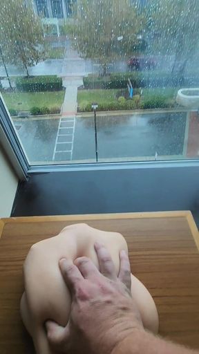 Fucking the Girl in the Hotel Window