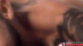 Jock Axel had an ass pumping prolapse in an ass pumping & hardcore fisting by Handsom