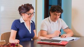 Luna Roulette - Shy Teacher Fucked A Student