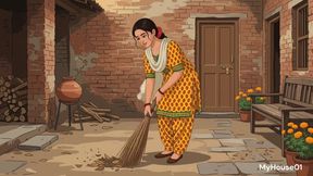 Indian Villege Women Romantic Video in Their Home Cartoon Video