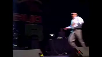 Rapper PitBull  in a sexual dance