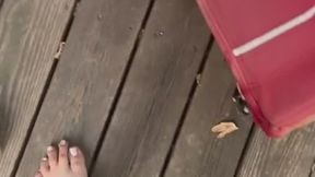 Beautiful Giantess Shrinks you into her toy