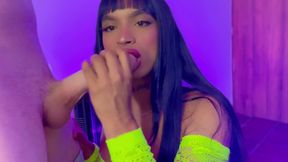 Great Deep Blowjob and Lots of Milk in My Mouth and