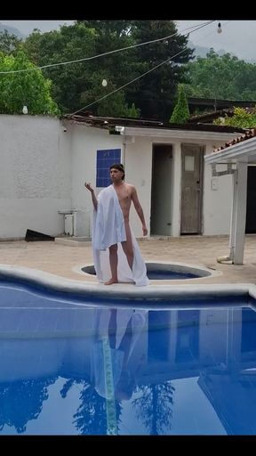 Greek God Turned to Stone Gets Fucked to Be Thawed Out.