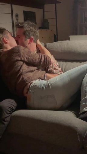 Must-see moment from &quot;Hot Sensual Couch Sex + Best Foreplay - Real Amateur Couple Make Out&quot;