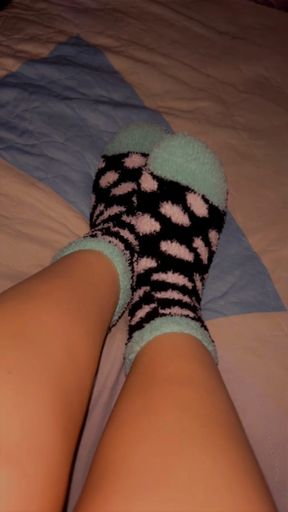 Fuzzy socks