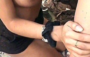 Passionate ts getting anal orgasm