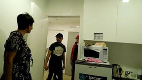 un venezolano, un uruguayo , un brasilero , orgia latinoamericana se hace la puta