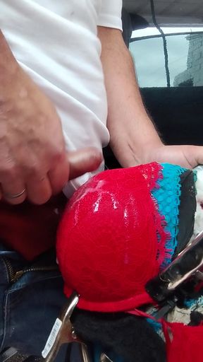 Red Bra Fuck &amp; Cum
