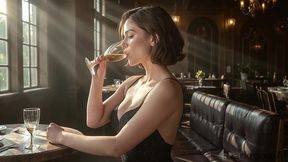 my stepmom got really turned on at the restaurant, so i helped her relieve her tension by fucking her in every hole [ai]