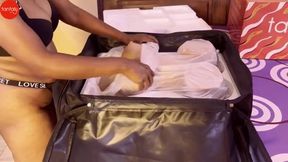 Boyfriend's Shocking Surprise: Tamil Milf Receives a Unique Gift!