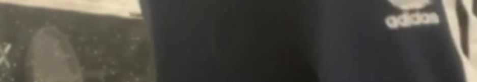 Amateur Horny Flatmate Cums in Condom in Adidas Sportswear