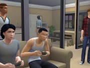 DDSims - MILF has Sex with Stepson and his Friends - Sims 4