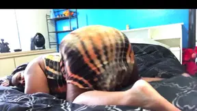 Big booty babe twerks and rides cock in reverse cowgirl fuck