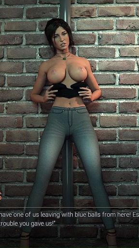 Slutty Lara Deepthroated by 2 Thugs