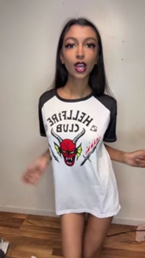 petite girl taking her panties off and dancing see my nude content on onlyfans