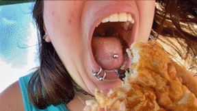 Giantess Eclipse Eats A Sandwich - HD 720p Version