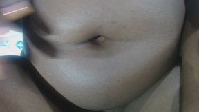 Teasing my perfect belly button just for you