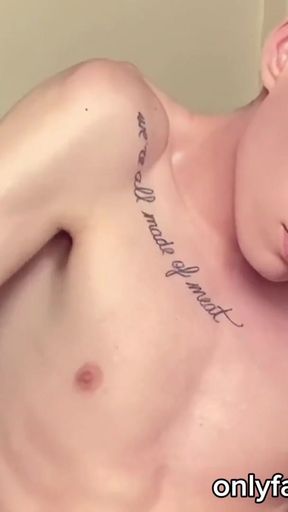 Twink Huge Dick vs Giant XL Dildo in Athletic Red Soccer Socks - Epic Thick Cumshot   Clip 2