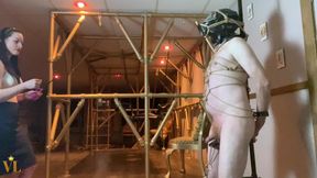 Vivienne L'amour - Orgasm Tower Anguish Pt 2 - Bound Flogged and Burned