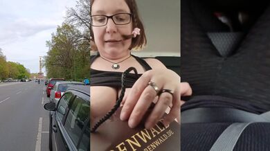 No one had a clue what I was doing in the back seat during our Berlin tour