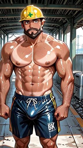 Ai Characters with Muscles Shirtless