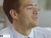 TUSHY Hot assistant ass fucked by boss