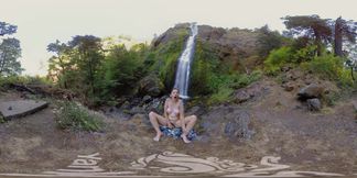 Horny Hiker Calliope Cums Hard
