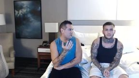 Hoffman sucks cock 1 no cum