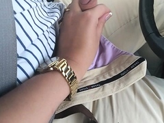 Real amateur girlfriend pov handjob and cumshot