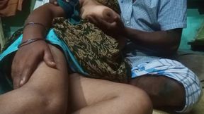 Tamil housewife with college boy hardcore