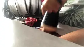 Gay Amateur Enjoying Intense Anal Action With Artificial Ass