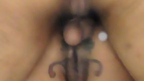 how beautiful to have a who takes your ass like this, fills it with milk, lets you clean it with his mouth and ends up in your throat, extreme pleasure