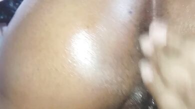 SPREADING MY PUSSY WIDE AND FINGERING ME