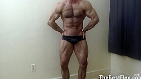 Hairy Chest Muscle Worship