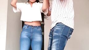Maybe we look better with clothes hahaha