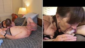 Granny Bijou: Deep Throating, Moaning, Cocksucking Old Slut CAMS245M