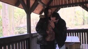 Horny pornstar in hottest facial, outdoor porn scene