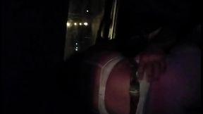 Gil stuck the wood into the married woman in the backseat of her car in the middle of the street