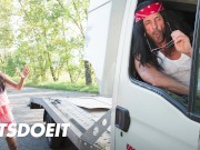 Ukrainian Shrima Malati Receives Jizz On Her Pussy After Hard Fuck Outdoors - LETSDOEIT