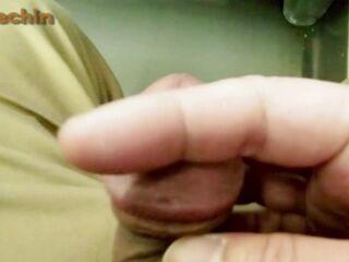 When I was PLAYING with MY RAMROD on the TEACH, I accidentally EJACULATED!!
