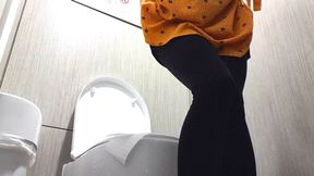 Public Toilet Quickie In Dress (mkv)