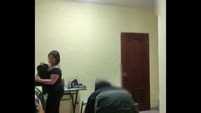 Latina MILF takes it hard in the ass