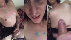 je me caresse pour mon fan lazycore pour le remercier d’etre mon fan tu ...