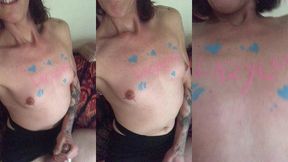 je me caresse pour mon fan lazycore pour le remercier d’etre mon fan tu ...