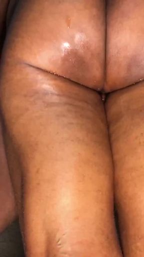 A good handjob and lovely thigh fuck   Clip 1