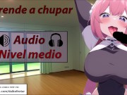 JOI CEI - Tutorial para mamadas nivel medio.