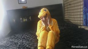 Renee Sakuya in a Charizard Suit Dancing, Silent Film