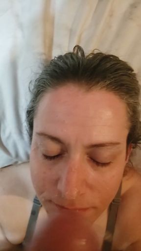 Amateur facial  cumshot  45   Clip 1